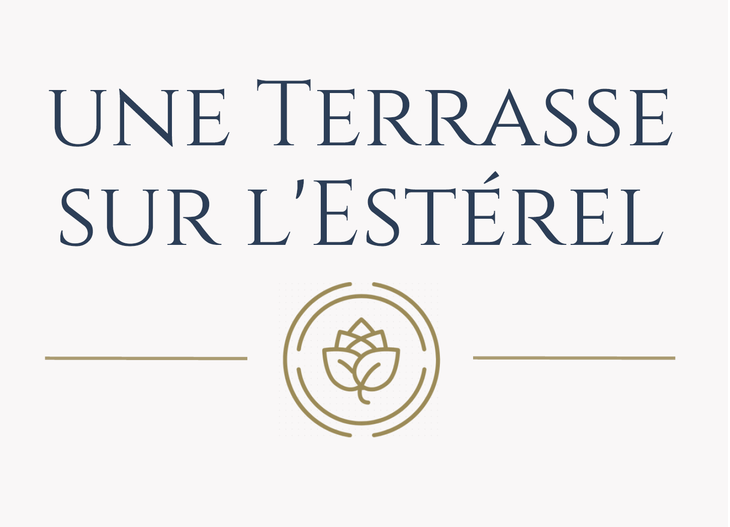 une Terrasse sur l'Estérel